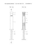 BARREL WITH CAP, PRE-FILLED SYRINGE, AND CAP WITH CONNECTOR diagram and image