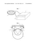 DEVICE FOR OCULAR ULTRASOUND THERAPY HAVING A REFLECTOR diagram and image