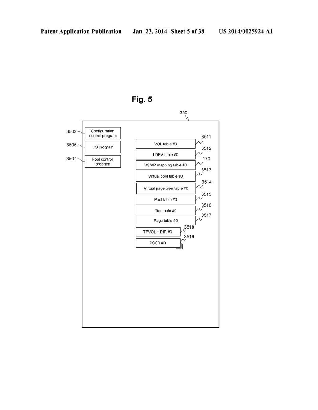 STORAGE SYSTEM INCLUDING MULTIPLE STORAGE APPARATUSES AND POOL     VIRTUALIZATION METHOD - diagram, schematic, and image 06