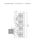 UNDERFILL MATERIAL DISPENSING FOR STACKED SEMICONDUCTOR CHIPS diagram and image