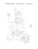 METHOD AND DEVICE FOR SUPPLYING HEAT ENERGY AND CARBON DIOXIDE FROM     EXHAUST GAS FOR VEGETABLE AND/OR ALGAE PRODUCTION diagram and image