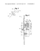 HARDWARE FOR A HINGED LIGHT PANEL diagram and image