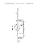 HARDWARE FOR A HINGED LIGHT PANEL diagram and image