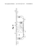 HARDWARE FOR A HINGED LIGHT PANEL diagram and image