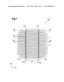 SOLAR BATTERY CELL AND SOLAR BATTERY MODULE diagram and image