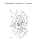 FRICTION CLUTCH PLATE WITH DAMPING SPRINGS diagram and image