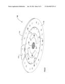 FRICTION CLUTCH PLATE WITH DAMPING SPRINGS diagram and image