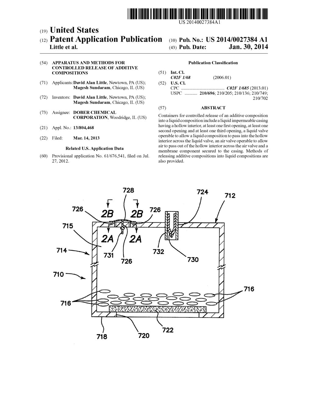 Apparatus and Methods for Controlled Release of Additive Compositions - diagram, schematic, and image 01