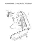 Caddy for grappling hook and deployment spool assembly diagram and image