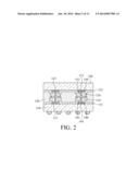 SEMICONDUCTOR PACKAGE STRUCTURE AND METHOD FOR MAKING THE SAME diagram and image