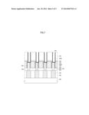 SEMICONDUCTOR DEVICES INCLUDING SPACERS ON SIDEWALLS OF CONDUCTIVE LINES     AND METHODS OF MANUFACTURING THE SAME diagram and image