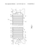 FORM, SYSTEM AND METHOD FOR FORMING CONCRETE DIAPHRAGMS diagram and image