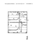 OFFSHORE CARGO RACK FOR USE IN TRANSFERRING LOADS BETWEEN A MARINE VESSEL     AND AN OFFSHORE PLATFORM diagram and image