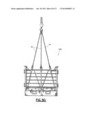 OFFSHORE CARGO RACK FOR USE IN TRANSFERRING LOADS BETWEEN A MARINE VESSEL     AND AN OFFSHORE PLATFORM diagram and image