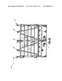 OFFSHORE CARGO RACK FOR USE IN TRANSFERRING LOADS BETWEEN A MARINE VESSEL     AND AN OFFSHORE PLATFORM diagram and image