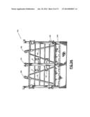 OFFSHORE CARGO RACK FOR USE IN TRANSFERRING LOADS BETWEEN A MARINE VESSEL     AND AN OFFSHORE PLATFORM diagram and image