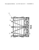 OFFSHORE CARGO RACK FOR USE IN TRANSFERRING LOADS BETWEEN A MARINE VESSEL     AND AN OFFSHORE PLATFORM diagram and image