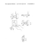 DISPOSABLE FINGER TONGS FOR HANDLING A FOOD PRODUCT diagram and image