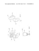 DISPOSABLE FINGER TONGS FOR HANDLING A FOOD PRODUCT diagram and image