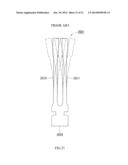 PIEZOELECTRIC VIBRATING STRIP, PIEZOELECTRIC VIBRATOR, OSCILLATOR,     ELECTRONIC DEVICE, AND RADIO TIMEPIECE diagram and image