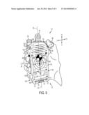 HAND-HELD COMMUNICATION DEVICES WITH FINGER NAVIGATION USER INTERFACE diagram and image