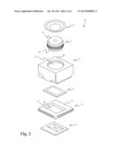 AUTO FOCUS-ZOOM ACTUATOR OR CAMERA MODULE CONTAMINATION REDUCTION FEATURE     WITH INTEGRATED PROTECTIVE MEMBRANE diagram and image