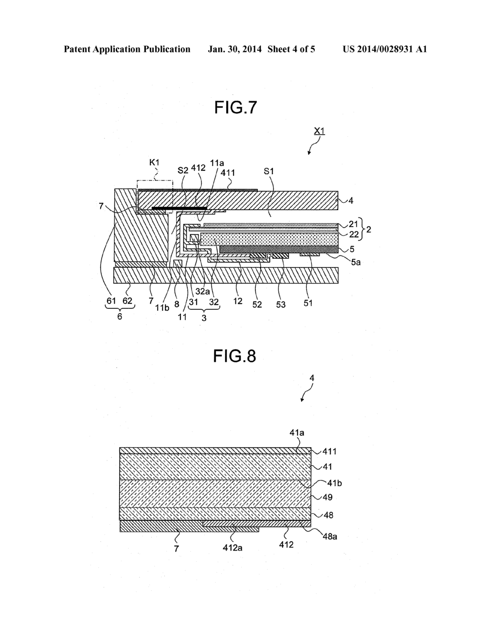 DISPLAY DEVICE HAVING INPUT FUNCTION AND ELECTRONIC DEVICE - diagram, schematic, and image 05