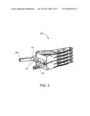 ACTUATOR ARM WITH A SHELF AND CUTOUT diagram and image