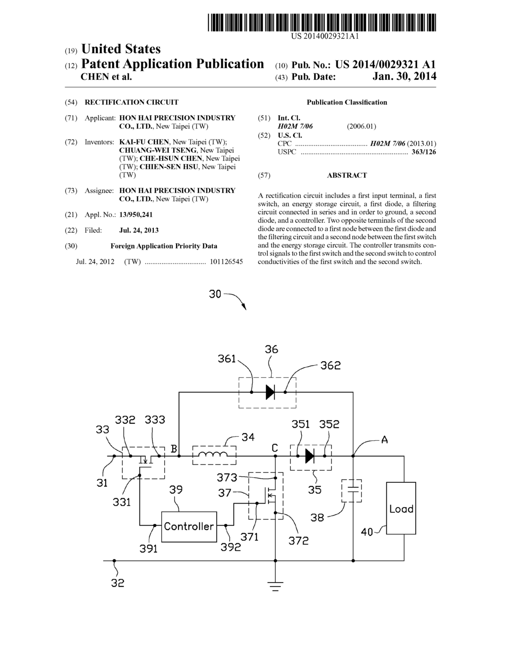 RECTIFICATION CIRCUIT - diagram, schematic, and image 01