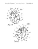 FLUID TURBINE WITH VARIABLE PITCH SHROUD SEGMENTS diagram and image