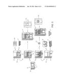 SET OF MODULAR BEVERAGE PREPARATION MACHINES AND PROCESSES FOR CONFIGURING     AND MANUFACTURING THE MACHINES diagram and image