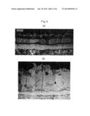 HOT STAMPED HIGH STRENGTH PART EXCELLENT IN POST PAINTING ANTICORROSION     PROPERTY AND METHOD OF PRODUCTION OF SAME diagram and image