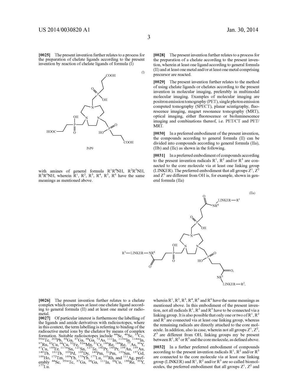 TRIAZACYCLONONANE-BASED PHOSPHINATE LIGAND AND ITS USE FOR MOLECULAR     IMAGING - diagram, schematic, and image 12