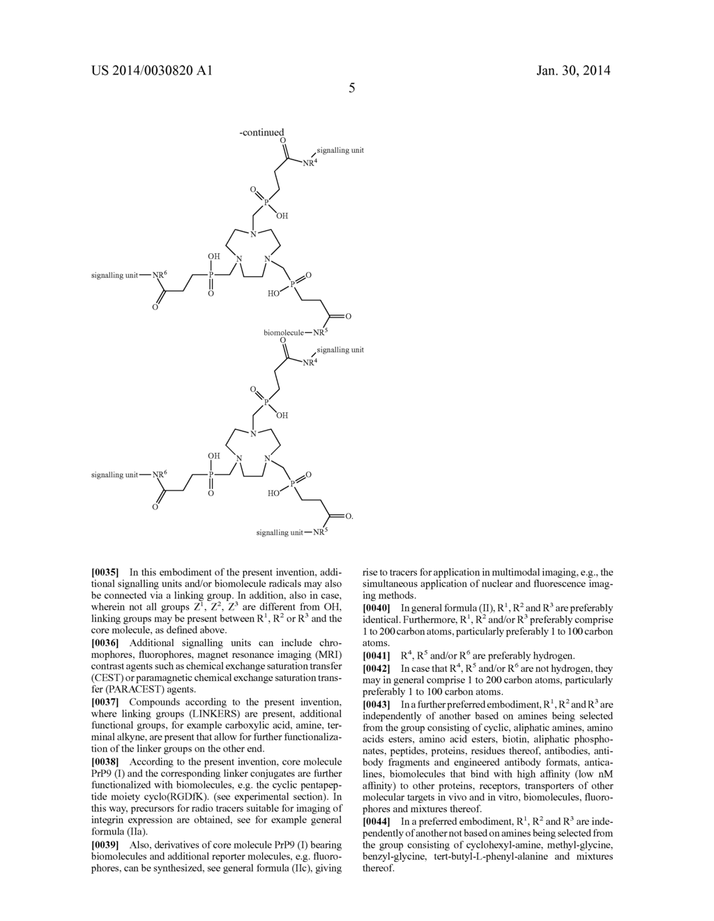 TRIAZACYCLONONANE-BASED PHOSPHINATE LIGAND AND ITS USE FOR MOLECULAR     IMAGING - diagram, schematic, and image 14