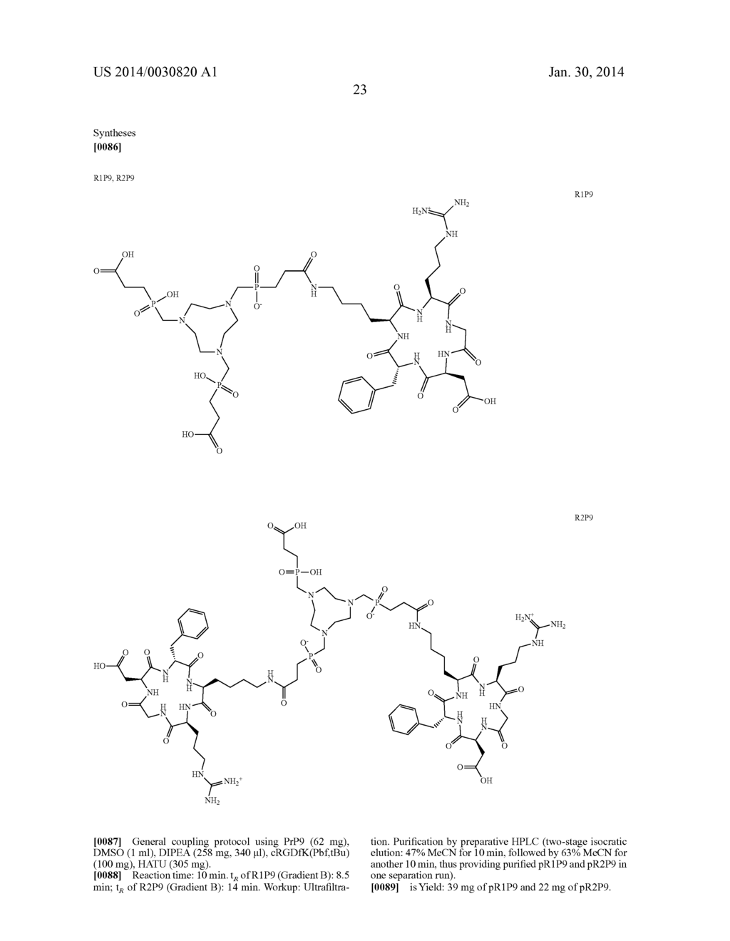 TRIAZACYCLONONANE-BASED PHOSPHINATE LIGAND AND ITS USE FOR MOLECULAR     IMAGING - diagram, schematic, and image 32