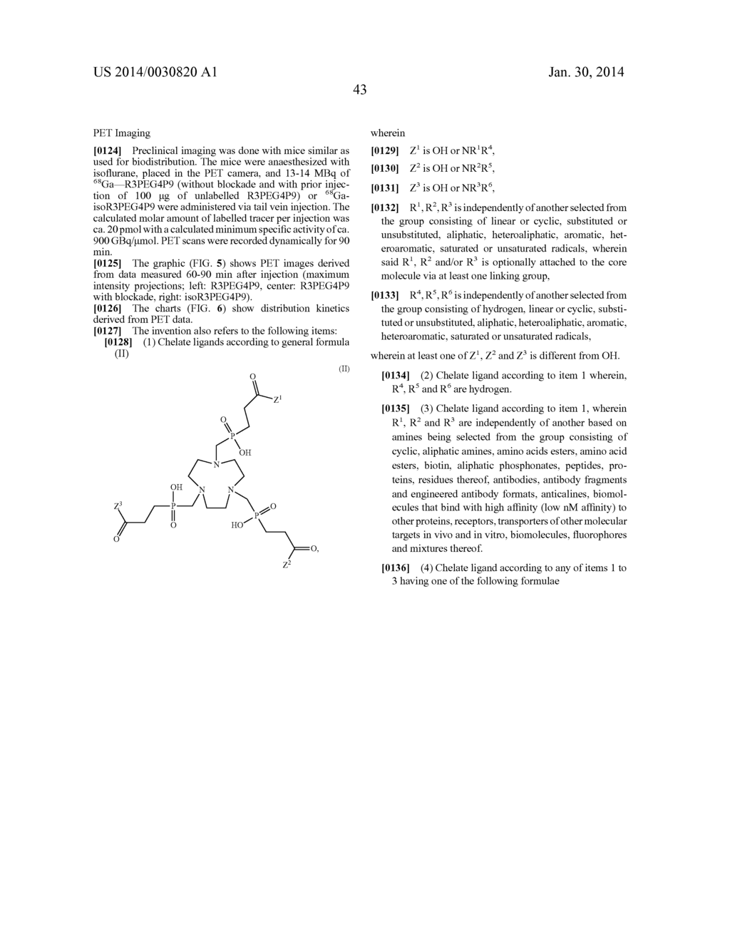 TRIAZACYCLONONANE-BASED PHOSPHINATE LIGAND AND ITS USE FOR MOLECULAR     IMAGING - diagram, schematic, and image 52