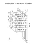 THREE DIMENSIONAL MEMORY AND METHODS OF FORMING THE SAME diagram and image