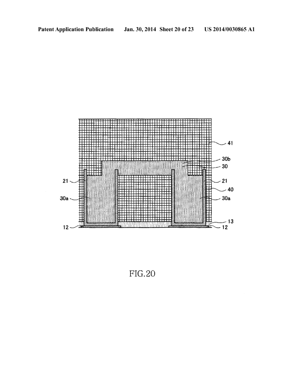 METHOD OF MANUFACTURING SEMICONDUCTOR DEVICE HAVING CYLINDRICAL LOWER     CAPACITOR ELECTRODE - diagram, schematic, and image 21