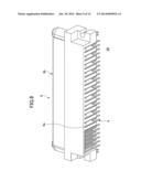 HEADER, RECEPTACLE, CONNECTOR, AND METHOD OF MANUFACTURING THE HEADER diagram and image