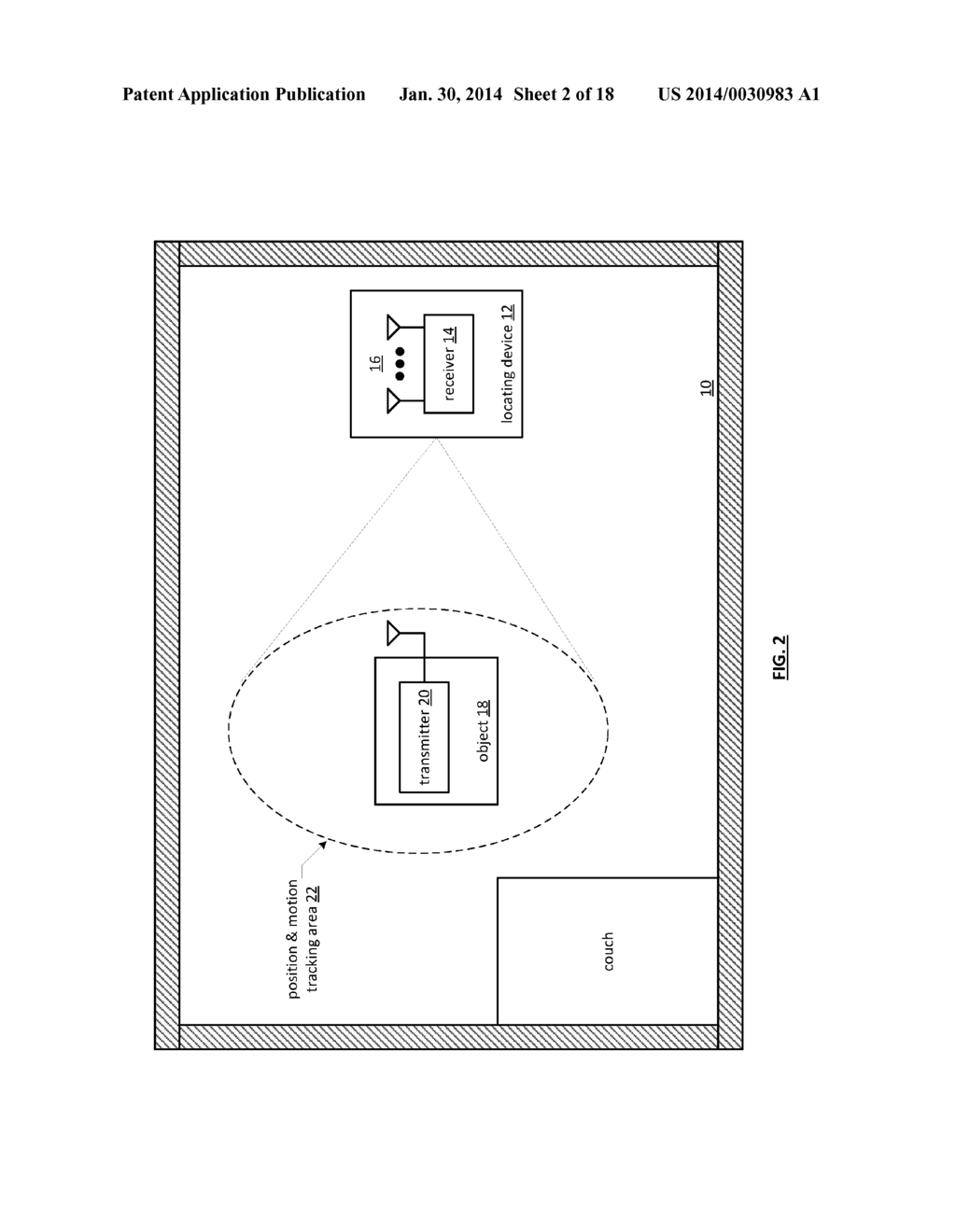 RECEIVER UTILIZING MULTIPLE RADIATION PATTERNS TO DETERMINE ANGULAR     POSITION - diagram, schematic, and image 03