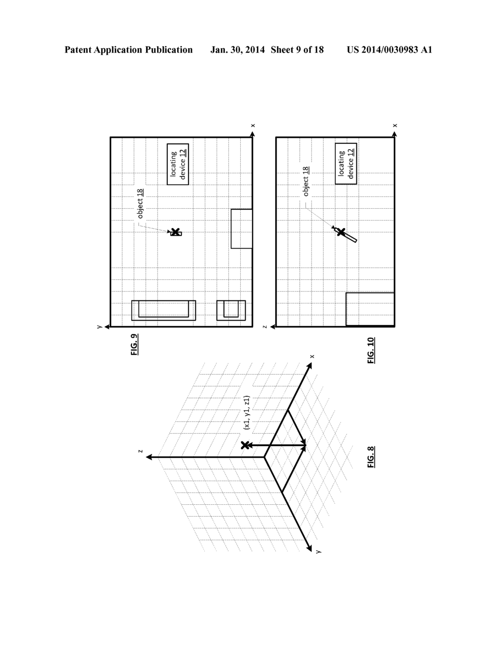 RECEIVER UTILIZING MULTIPLE RADIATION PATTERNS TO DETERMINE ANGULAR     POSITION - diagram, schematic, and image 10