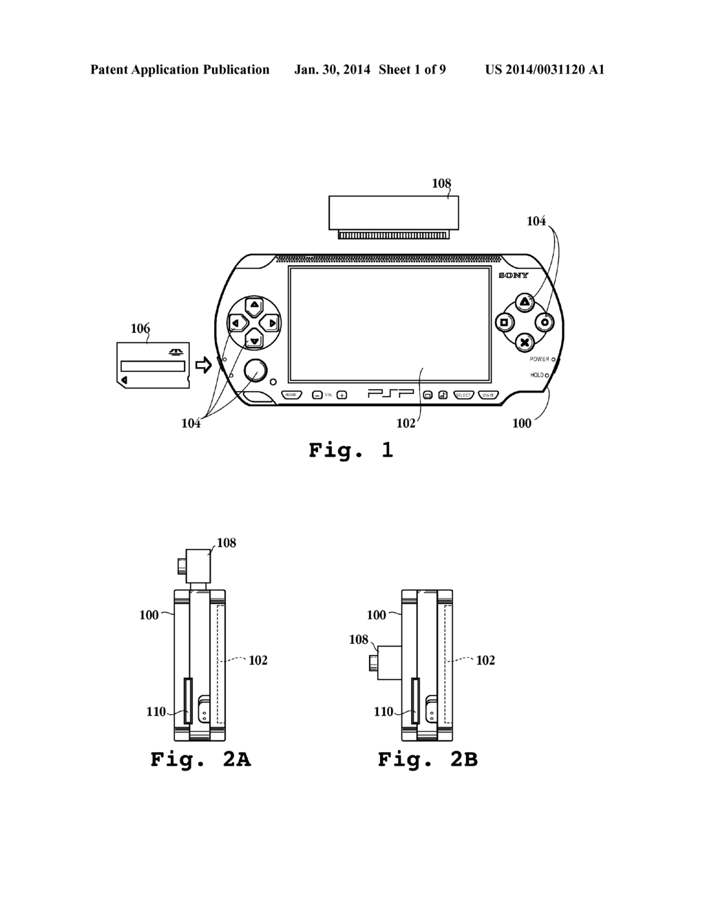 Using a Portable Device to Interface with a Video Game Rendered on a Main     Display - diagram, schematic, and image 02