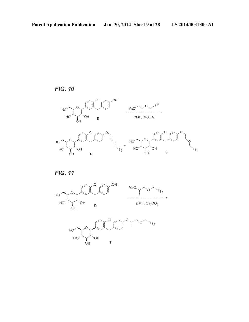 BENZYLBENZENE DERIVATIVES AND METHODS OF USE - diagram, schematic, and image 10