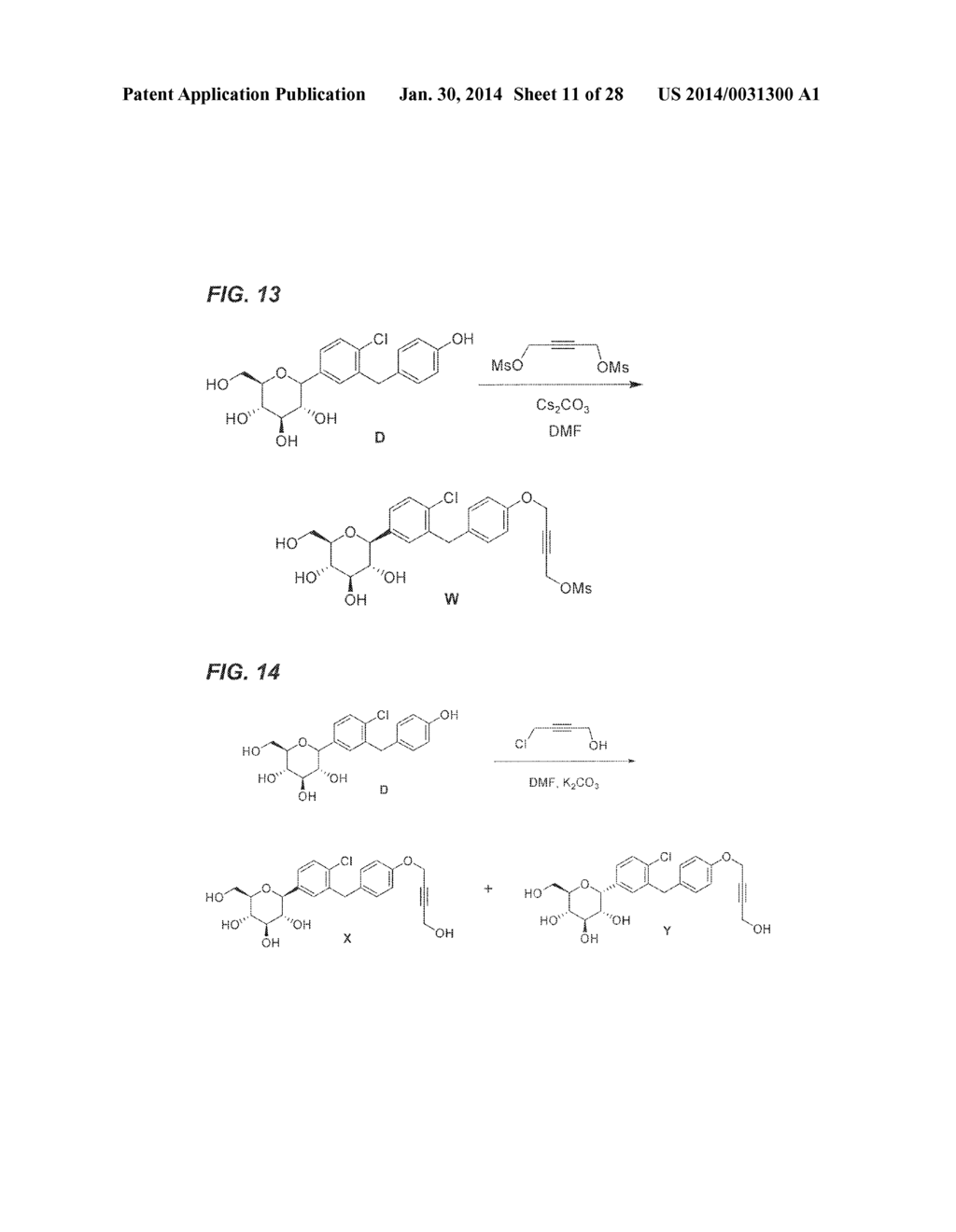BENZYLBENZENE DERIVATIVES AND METHODS OF USE - diagram, schematic, and image 12