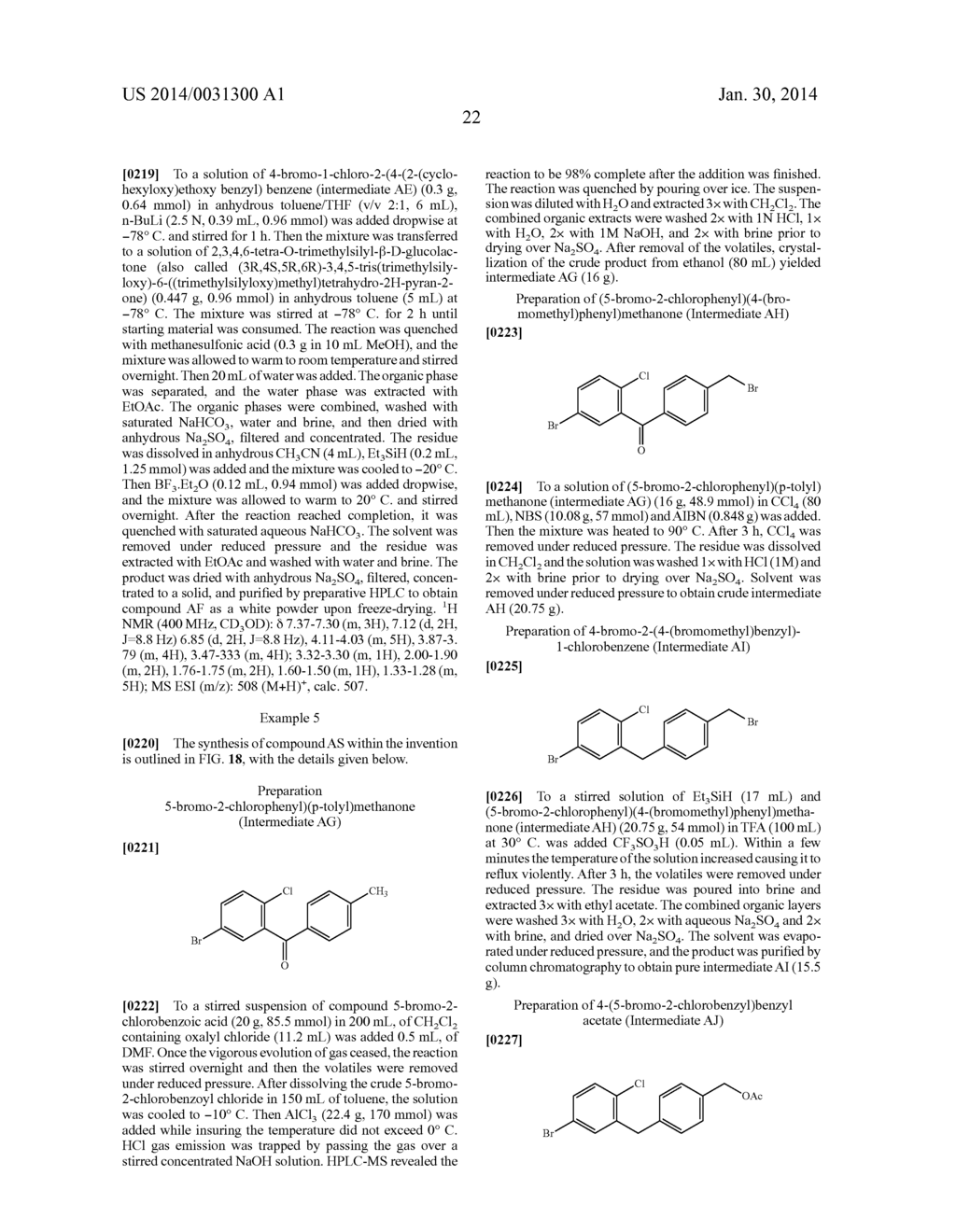 BENZYLBENZENE DERIVATIVES AND METHODS OF USE - diagram, schematic, and image 51