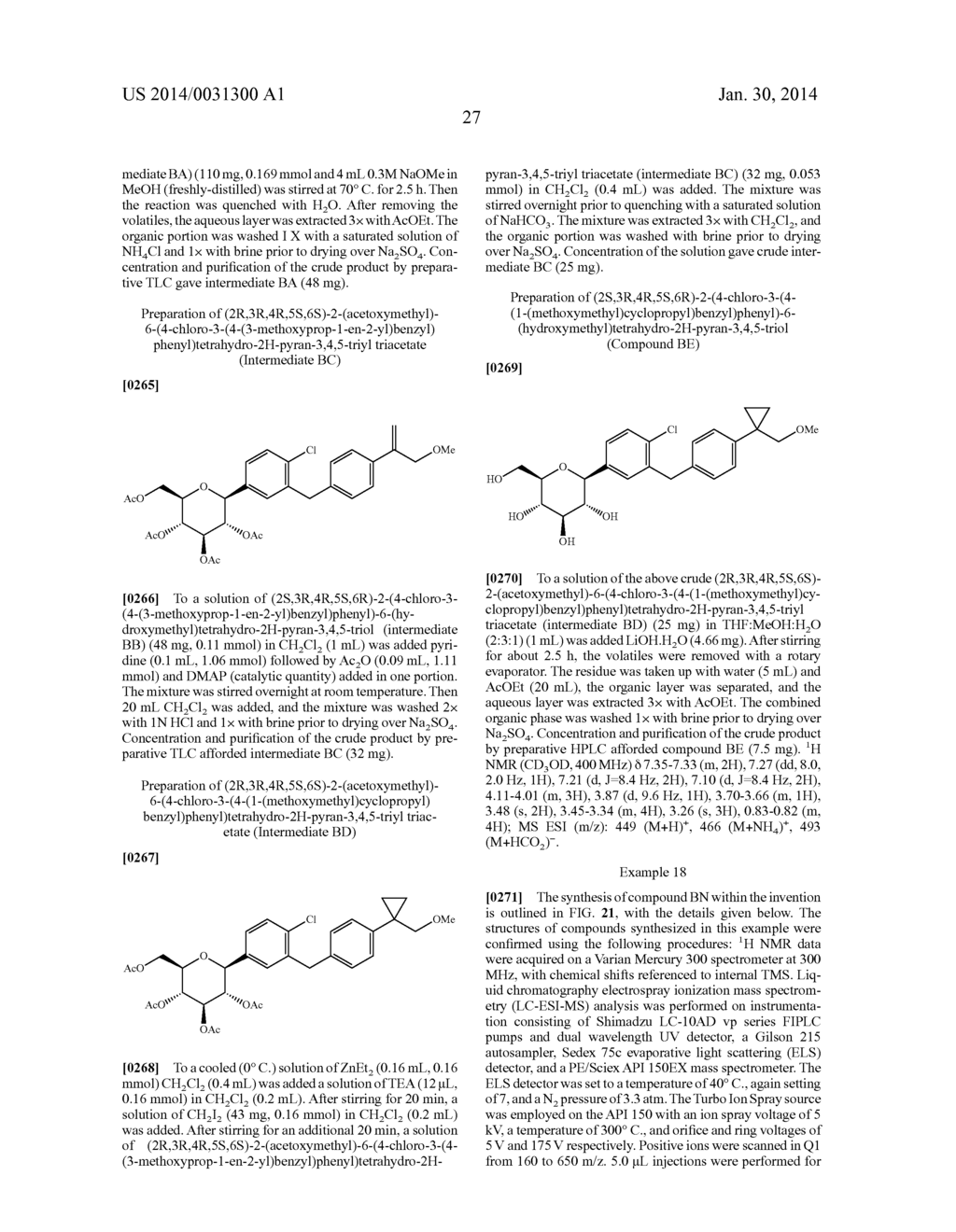 BENZYLBENZENE DERIVATIVES AND METHODS OF USE - diagram, schematic, and image 56