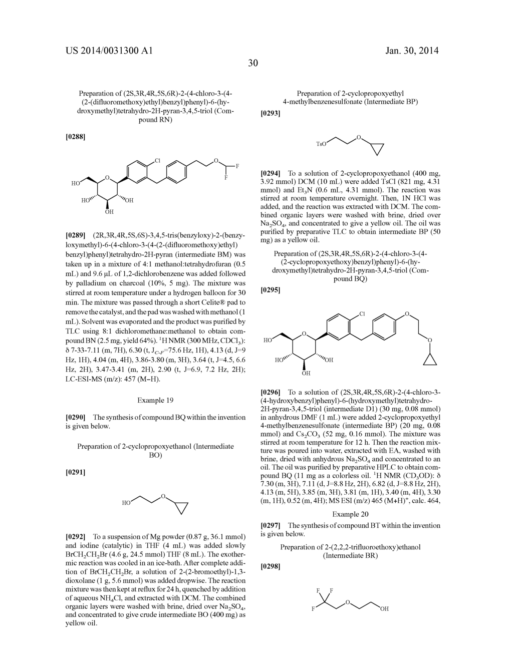 BENZYLBENZENE DERIVATIVES AND METHODS OF USE - diagram, schematic, and image 59