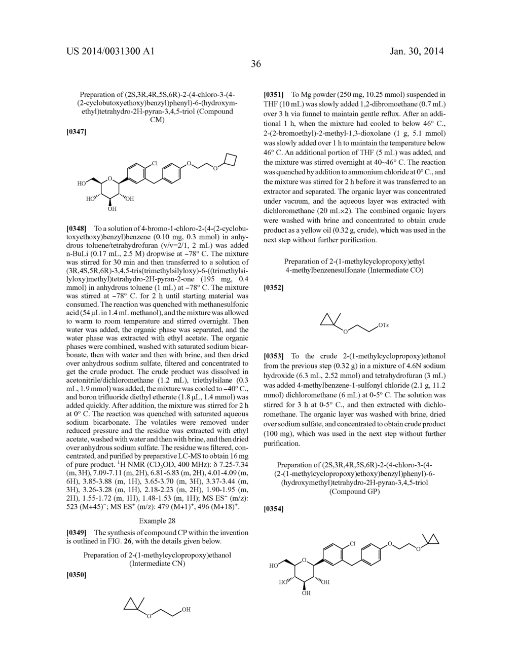 BENZYLBENZENE DERIVATIVES AND METHODS OF USE - diagram, schematic, and image 65