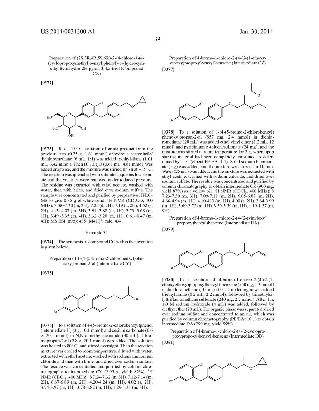 BENZYLBENZENE DERIVATIVES AND METHODS OF USE - diagram, schematic, and image 68