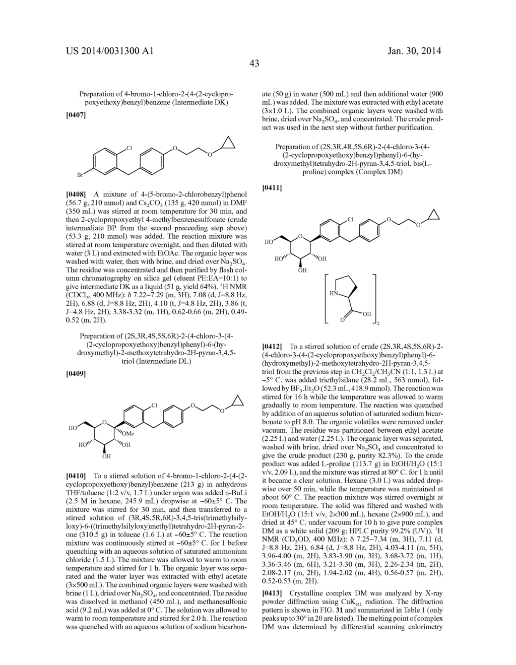 BENZYLBENZENE DERIVATIVES AND METHODS OF USE - diagram, schematic, and image 72
